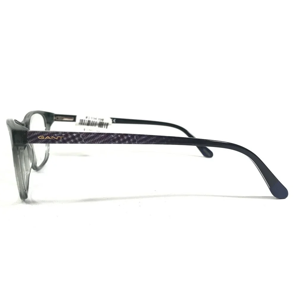 Gant Eyeglasses Frames GA3161 020 Clear Gray Purple Square Full Rim 53-19-140